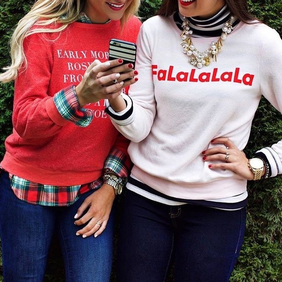 Wildfox Falalalala Baggy Beach Jumper NWOT - Picture 2 of 3